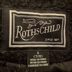 Gently used (3 times tops) Girls Dressy Black with Silver speckles. Size Small